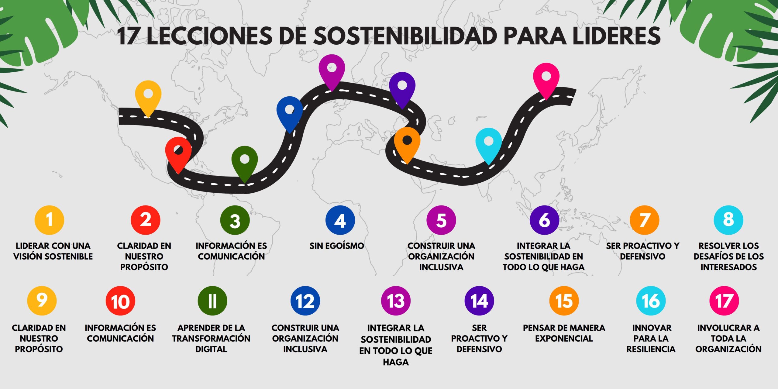 17 Lecciones para liderar con sostenibilidad